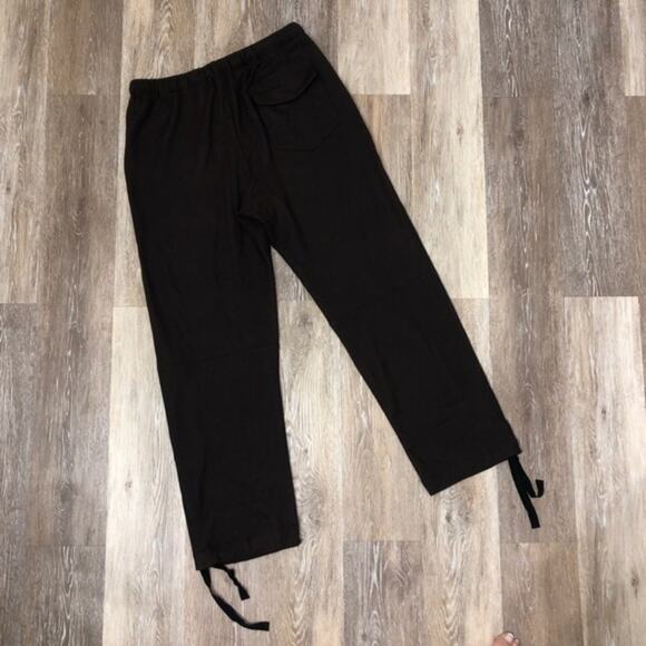 Rag & Bone Andre Wool Sweatpants in Chocolate Brown Large NWOT - Picture 4 of 7